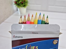 Pack 12 lapices cortos KATANA 